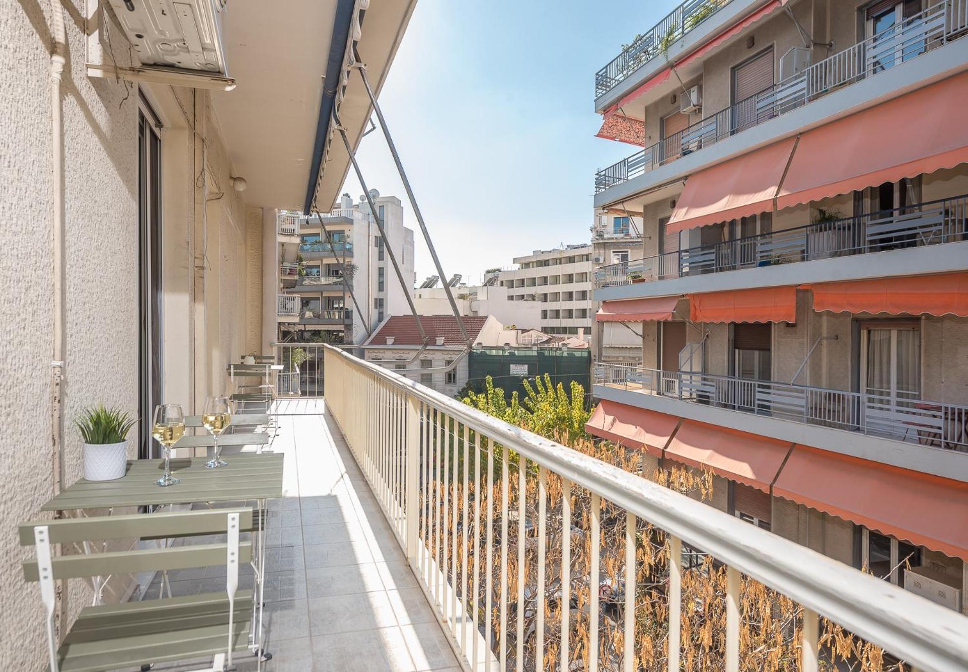 Spacious 2Bds Apt With Acropolis View In Center Athen Exterior foto