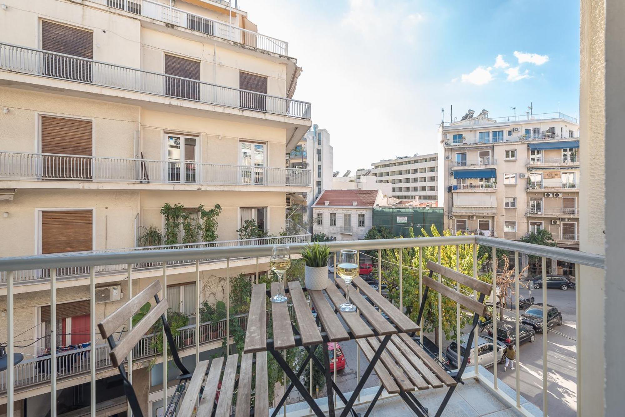 Spacious 2Bds Apt With Acropolis View In Center Athen Exterior foto