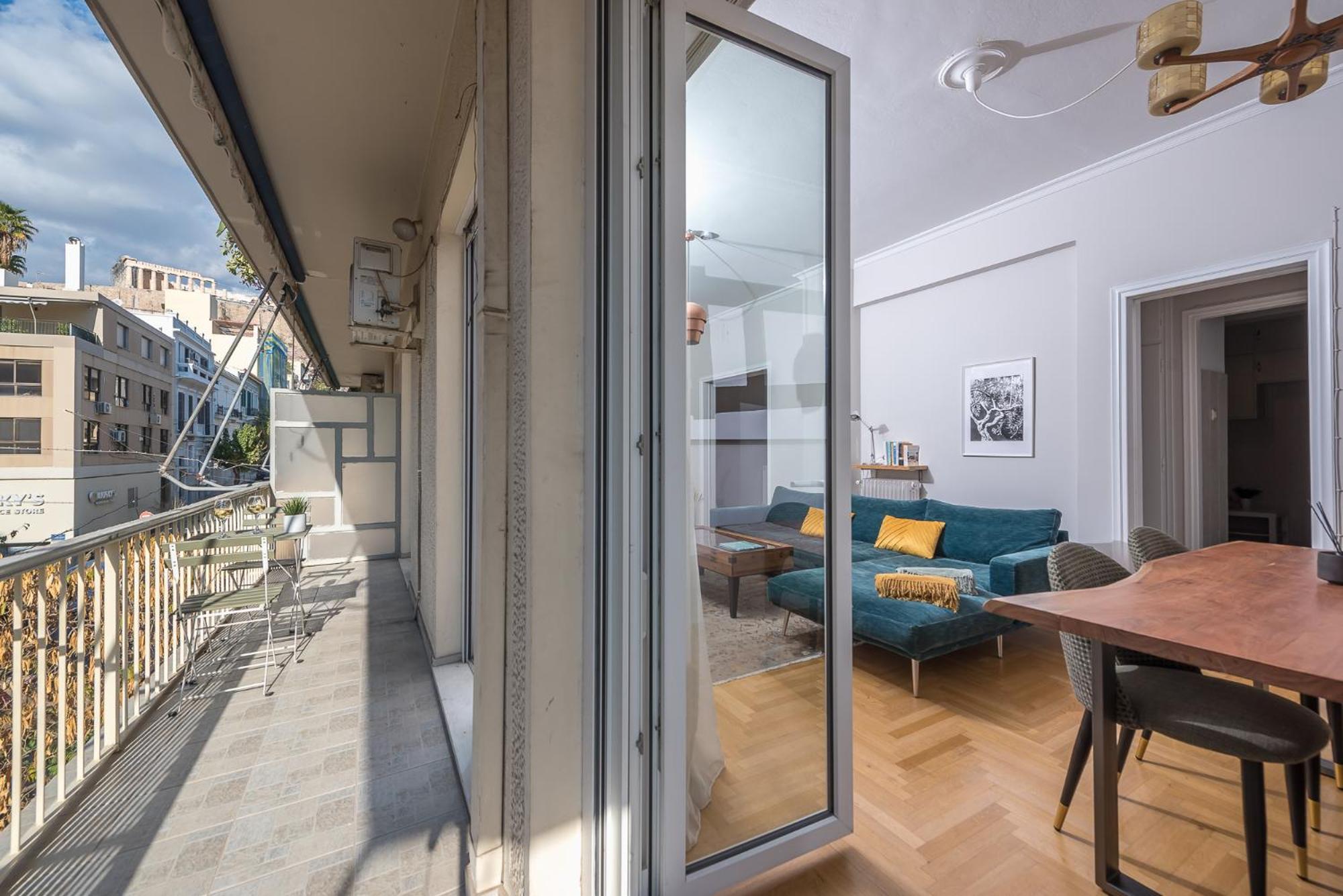 Spacious 2Bds Apt With Acropolis View In Center Athen Exterior foto